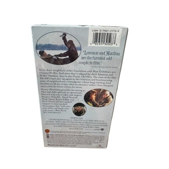 New SEALED Grumpy Old Men (VHS, 1994) Walter Matthau, Jack Lemmon, - Picture 5 of 6